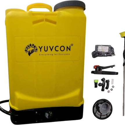 YUVCON 16 Lit Battery Pump Knapsack Battery Sprayer - Agriplex