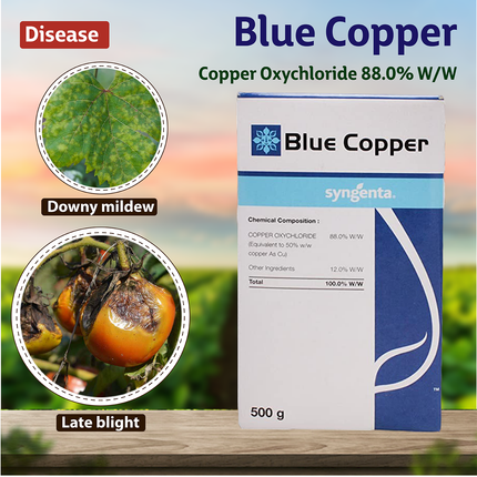 Crystal Blue Copper Fungicide - 500 GM - Agriplex