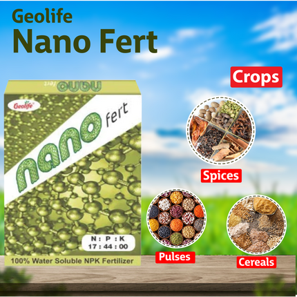 Geolife Nano Fert 17:44:00 Npk (Water Soluble Fertilizer) - Agriplex