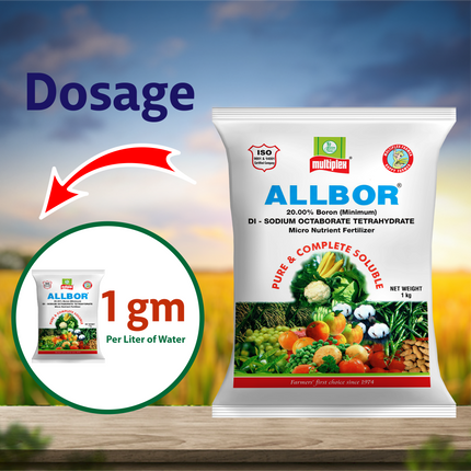 Multiplex Allbor - Boron 20%  Dosage