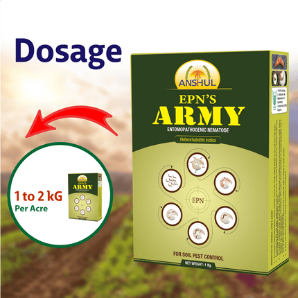 Anshul Army (EPN Nematicide) Dosage