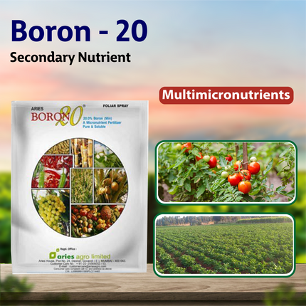 Aries Boron-20 Secondary Nutrient Multimicronutrients