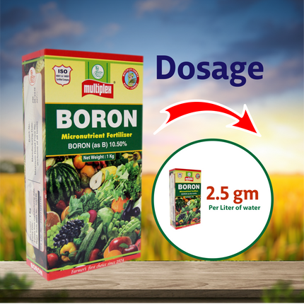 Multiplex Boron (Boron 10.50%) Dosage