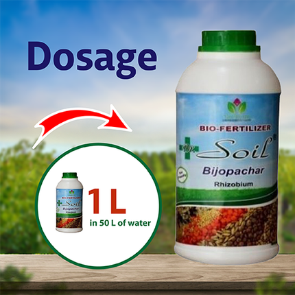 Dr. Soil Bijopachar (Rhizobium)  - 1 LT Dosage