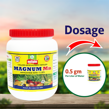 Multiplex Magnum Mn (Manganese EDTA 12%) Dosage