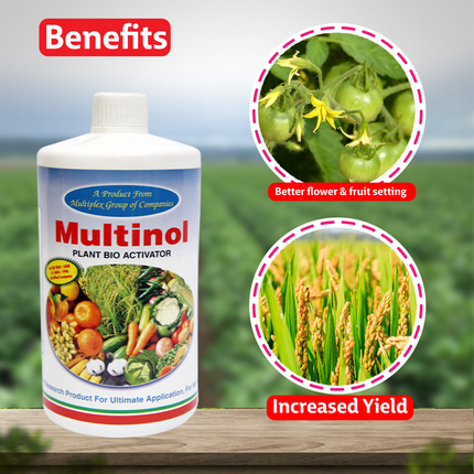 Multiplex Multinol (plant Bio Activator) Liquid Benefits