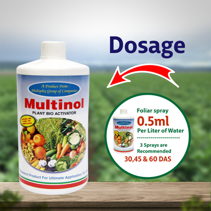 Multiplex Multinol (plant Bio Activator) Liquid Dosage