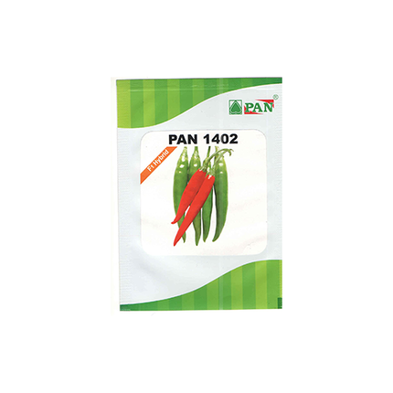 PAN 1402 F1 Hybrid Chilli Seeds - 10 GM - Agriplex