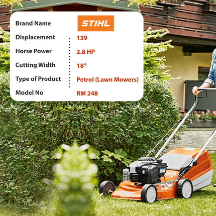 STIHL RM 248 Lawn Mowers - Agriplex