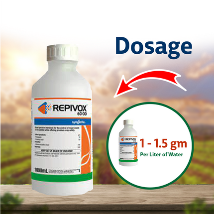 Syngenta Repivox Herbicide Dosage
