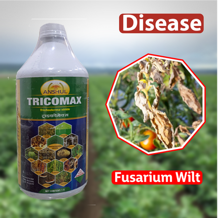 Anshul Tricomax Fungicide - Liquid Disease