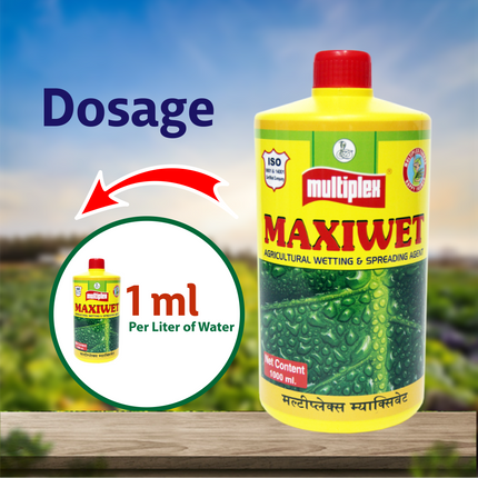 Multiplex Maxiwet (Wetting Agent) Dosage