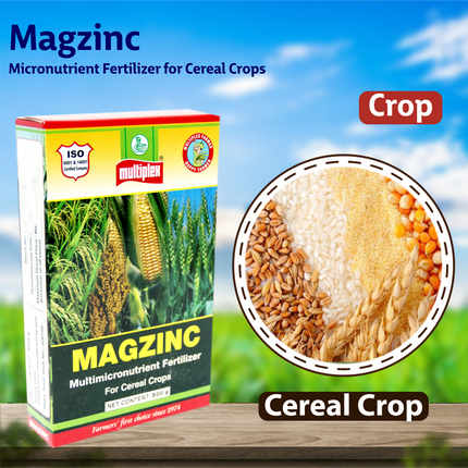 Multiplex Magzinc (Micronutrient Fertilizer for Cereal Crops)- Powder Crop