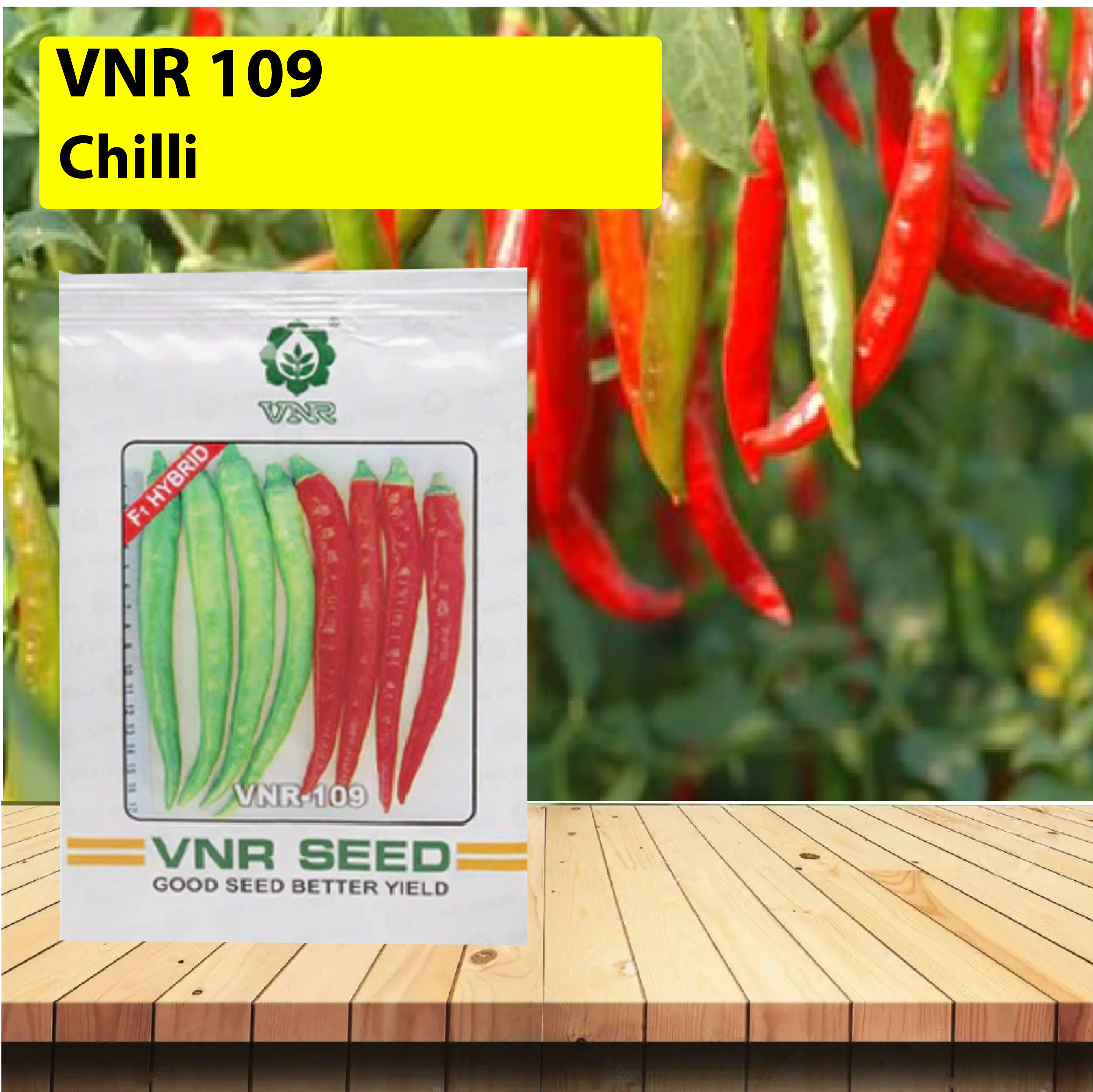 Vnr 109 Chilli 10 Gm Agriplex