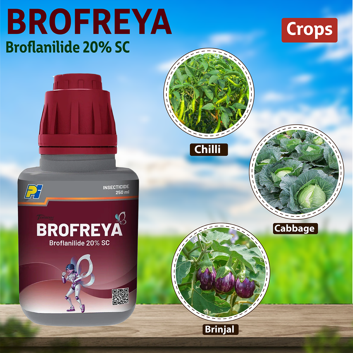 Buy PI Brofreya Insecticide Online – Agriplex