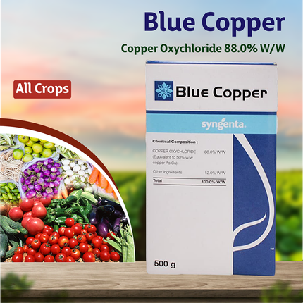 Crystal Blue Copper Fungicide - 500 GM