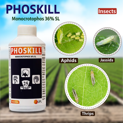 UPL Phoskil Insecticide (Monocrotophos 36% SL) - 1 LT