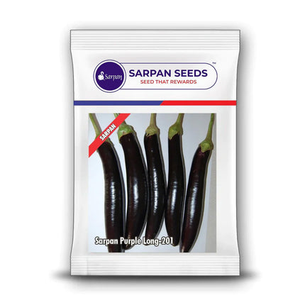 Sarpan Purplelong-201 Brinjal Seeds