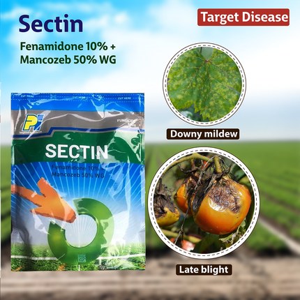 Bayers Sectin Fenamidone+Mancozeb Fungicide - Agriplex