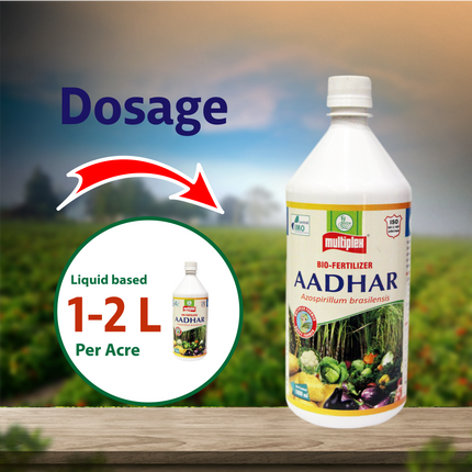 Multiplex Aadhar Bio Fertilizer Dosage