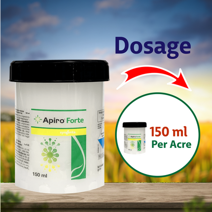 Syngenta Apiro Forte Herbicide Dosage