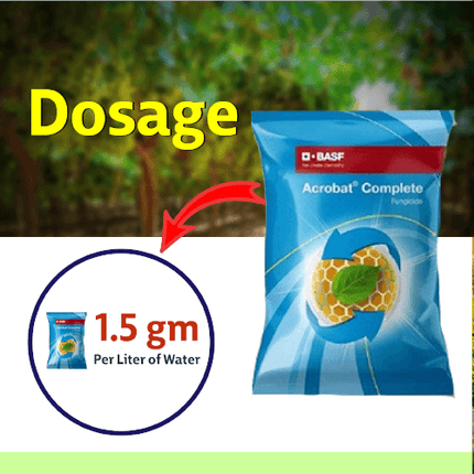BASF Acrobat Complete Fungicide Dosage