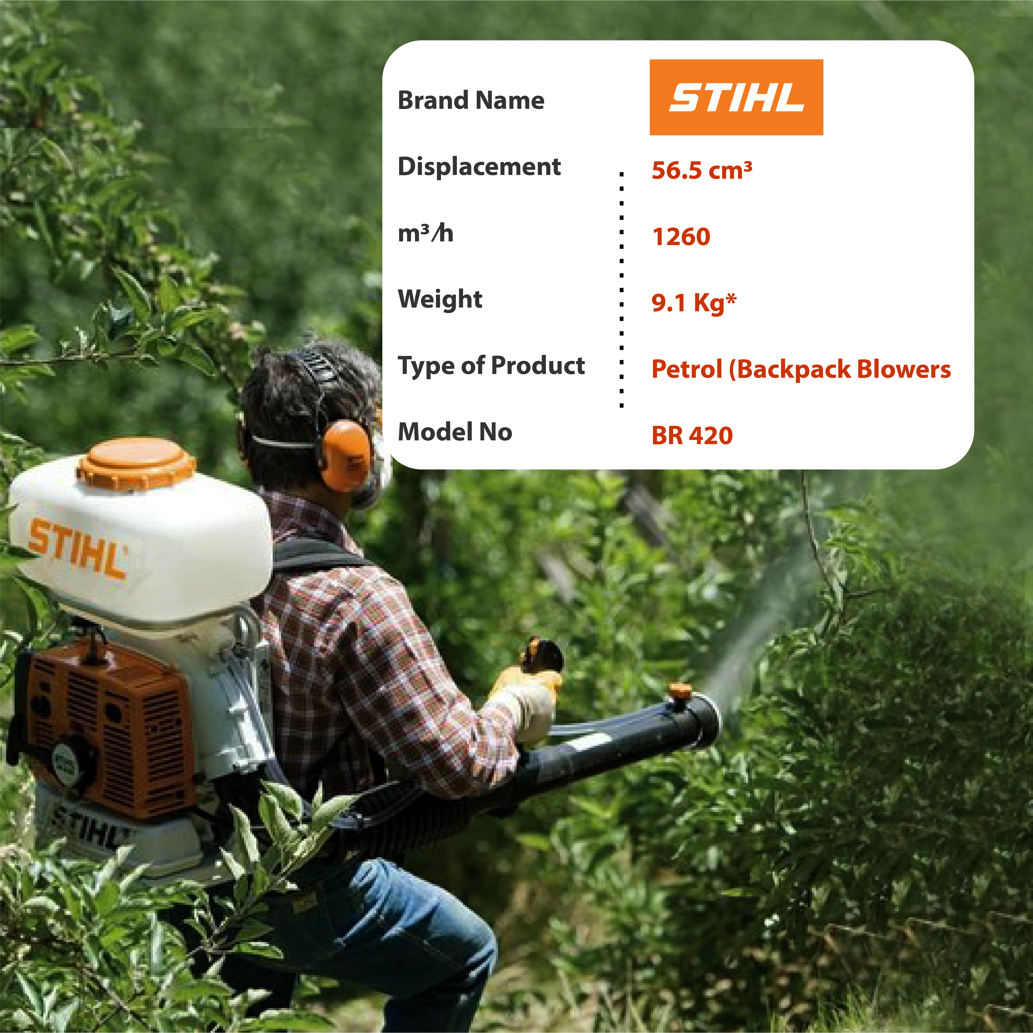 Br 420 stihl blower deals
