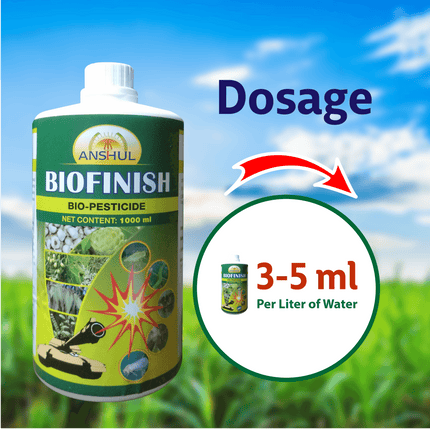 Anshul Biofinish Bio Pesticide Dosage