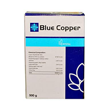 Crystal Blue Copper Fungicide - 500 GM