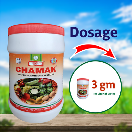 Multiplex Chamak (Calcium Fertilizer) Dosage