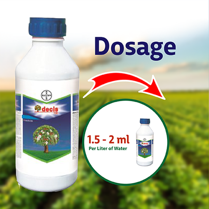 Bayer Decis 2.8 EC Insecticide Dosage