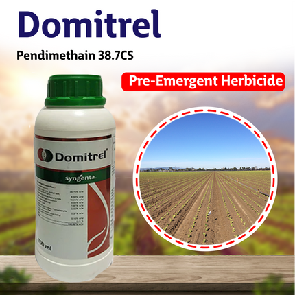 Syngenta Domitrel (Pendimethain 38.7% CS) Herbicide