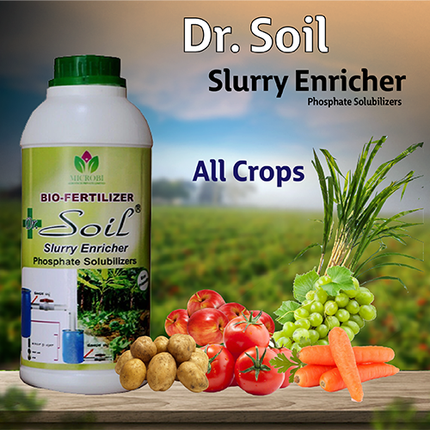 Dr. Soil Slurry Enricher Phosphate Solubilizers - 1 LT Crops