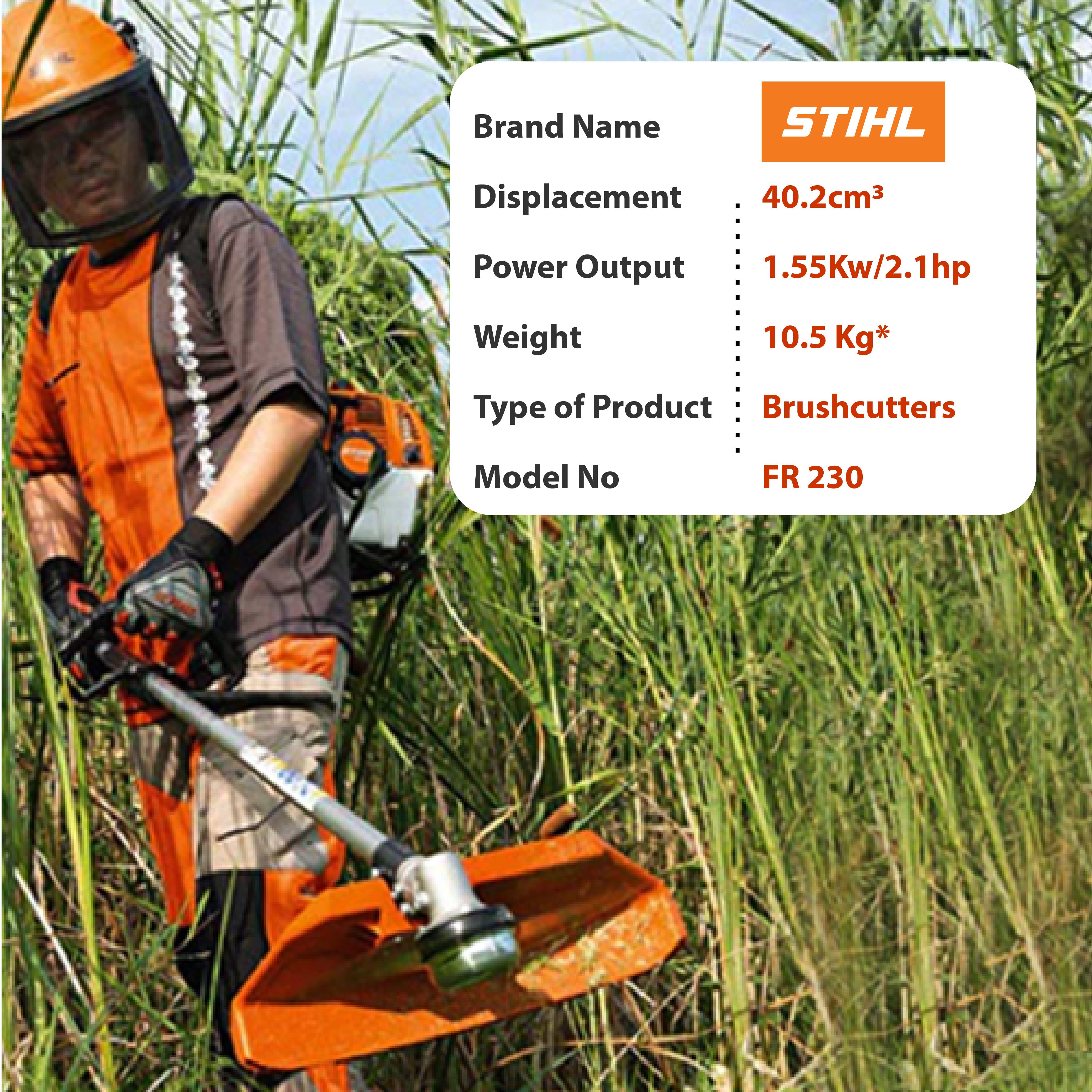 STIHL FR 230 Clearing Saw Backpack Autocut Agriplex