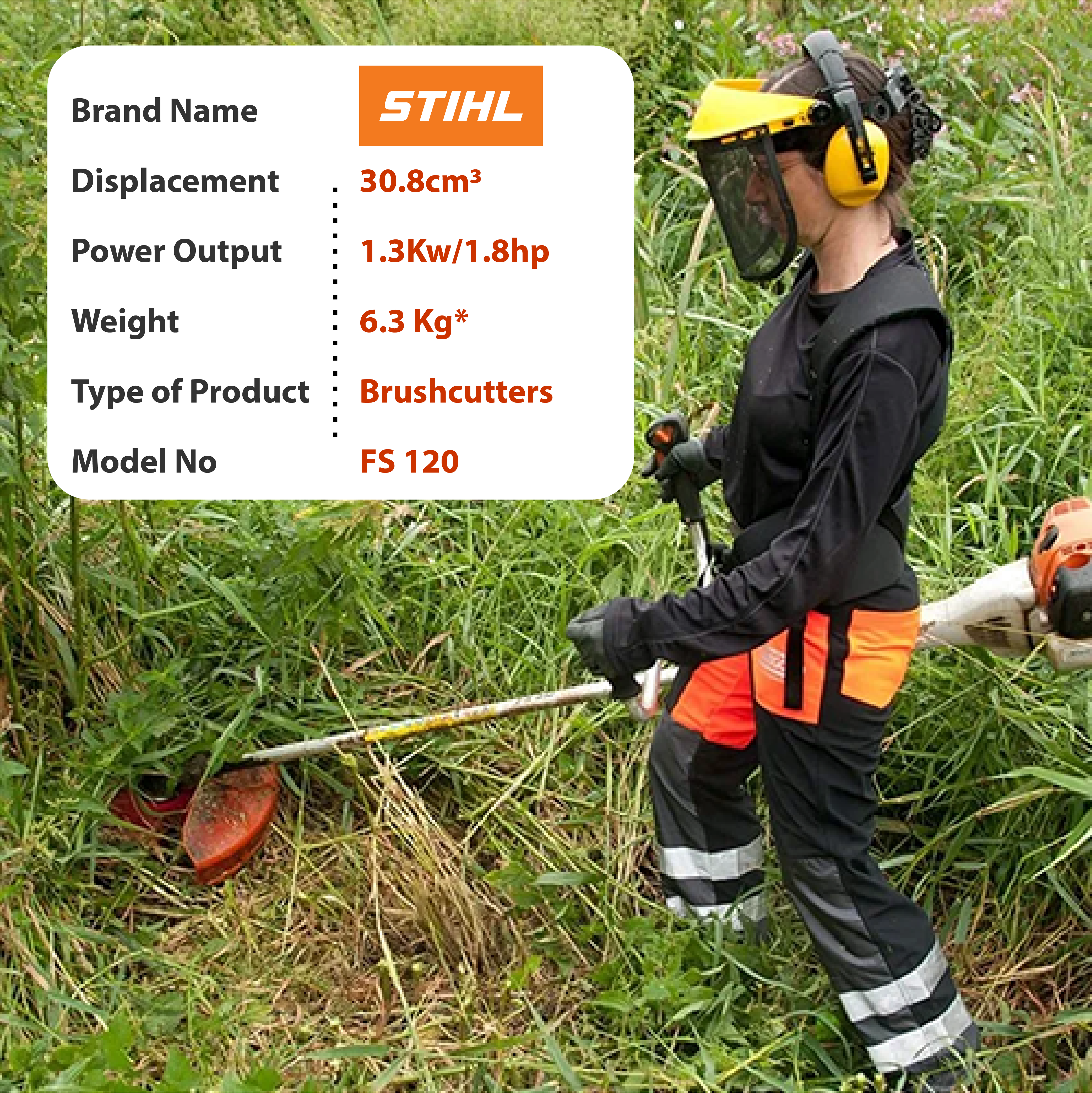 STIHL FS 120 Brushcutter – Agriplex