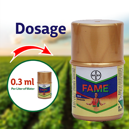 Bayer Fame Insecticide Dosage