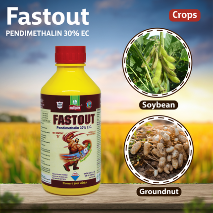 Multiplex Fastout (Pendimethalin 30% EC) Crops