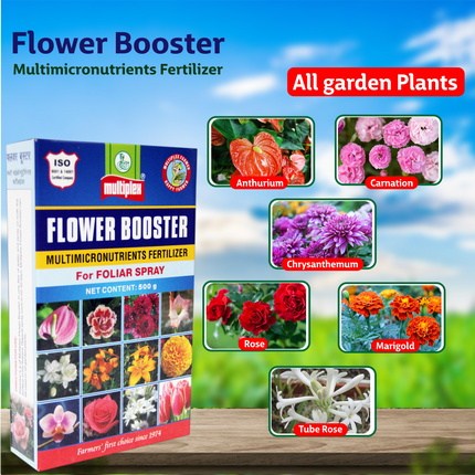 Multiplex Flower Booster (Powder) All garden plants