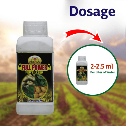 Anshul Full Power (Multi Nutrient Fertilizer) Dosage