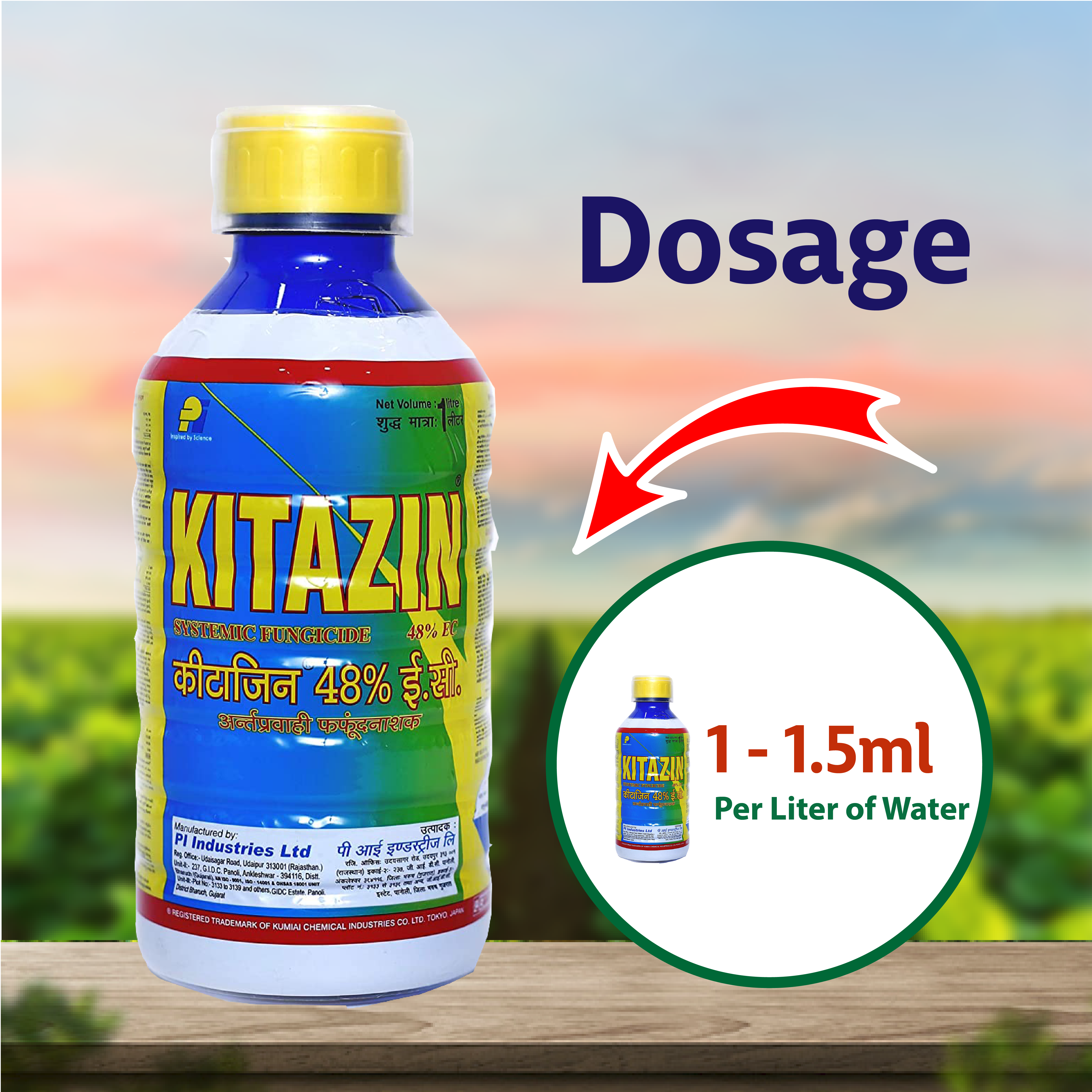PI Kitazin Insecticide – Agriplex