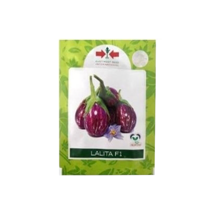 East West Lalita Brinjal Seeds - 10 GM (PACK OF 2)