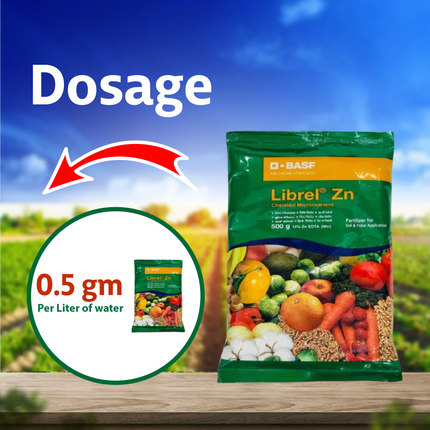 BASF Librel Zn Dosage