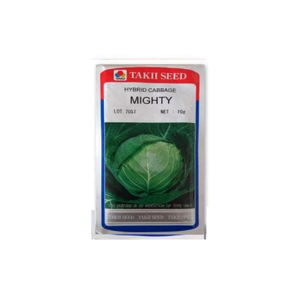 Taki Mighty Cabbage F1 Seeds - 10 Gm