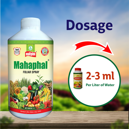 Multiplex Mahaphal (Bio Stimulant) Dosage