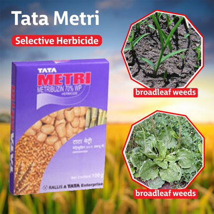 Tata Metri (Metribuzin 70% WP) Herbicide