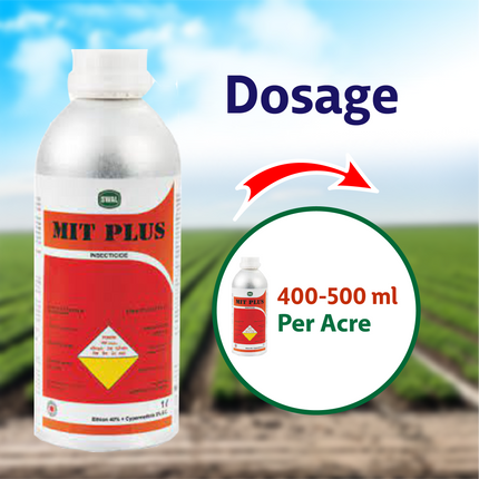 Swal Mit Plus Insecticide - 500 ML Dosage