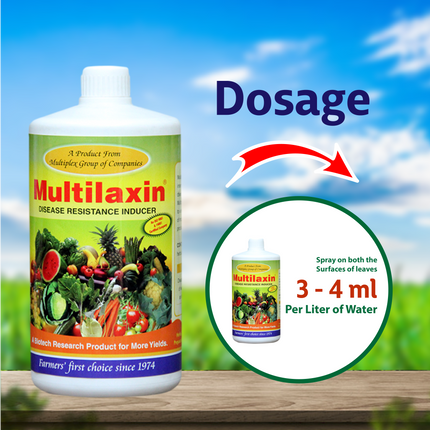 Multiplex Multilaxin (Disease Resistance Inducer) Dosage