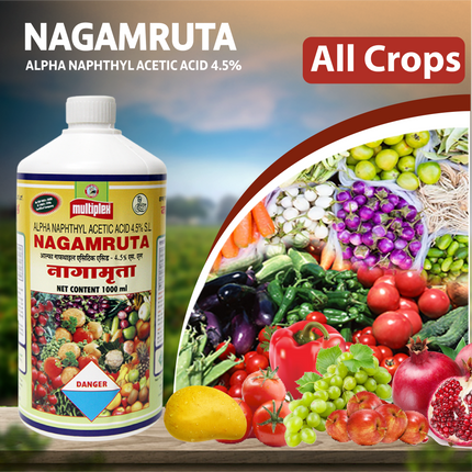 Multiplex Nagamruta (Alpha Naphthyl Acetic Acid  4.5% S.L) Crops