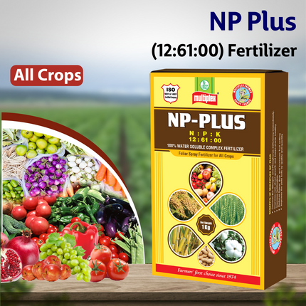 Multiplex NP Plus (12:61:00) Fertilizer- 1 KG Crops