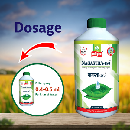Multiplex Nagastha -180 (Wetting Agent) Dosage
